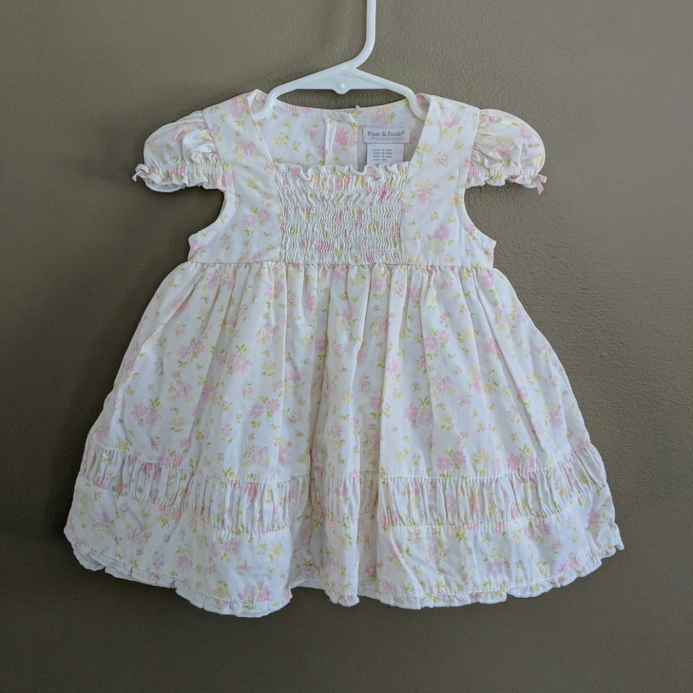 Pastel Floral Dress - Easter - Spring - Summer